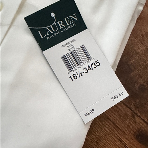 Lauren Ralph Lauren White Dress Shirt - Picture 6 of 8